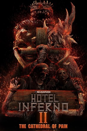 Hotel Inferno 2: The Cathedral of Pain - Italian Movie Poster (thumbnail)