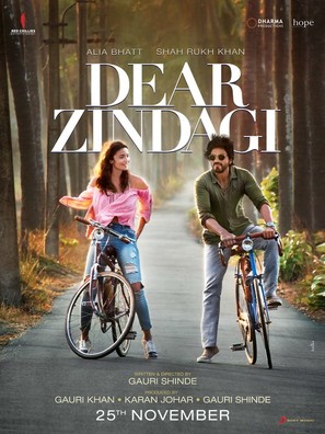 Dear Zindagi - Indian Movie Poster (thumbnail)