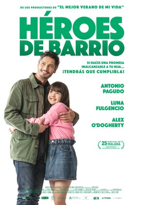 H&eacute;roes de barrio - Spanish Movie Poster (thumbnail)