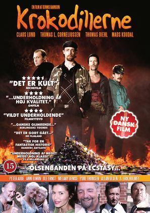 Krokodillerne - Danish DVD movie cover (thumbnail)