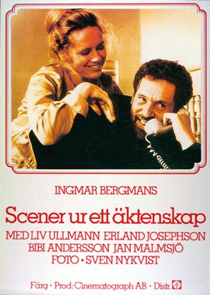 Scener ur ett &auml;ktenskap - Swedish Movie Poster (thumbnail)