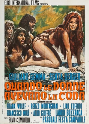 Quando le donne avevano la coda - Italian Movie Poster (thumbnail)