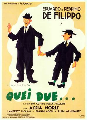Quei due - Italian Theatrical movie poster (thumbnail)