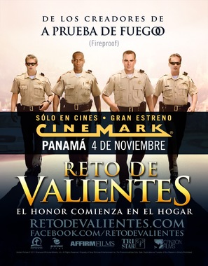 Courageous - Panamanian Movie Poster (thumbnail)