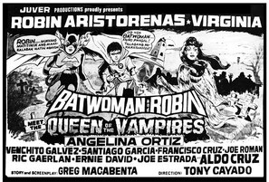 Batwoman and Robin Meet the Queen of the Vampires - Philippine Movie Poster (thumbnail)