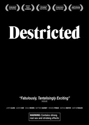 Destricted - DVD movie cover (thumbnail)