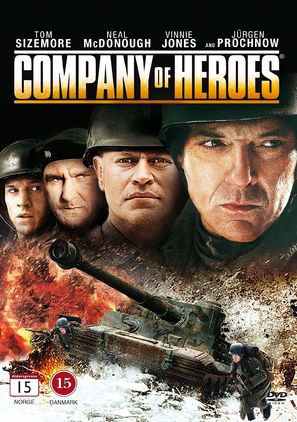 Company of Heroes - Danish DVD movie cover (thumbnail)