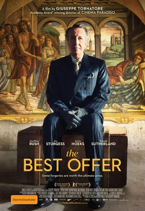 La migliore offerta - Australian Movie Poster (thumbnail)