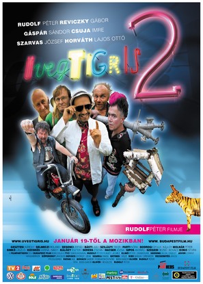 &Uuml;vegtigris 2 - Hungarian Movie Poster (thumbnail)