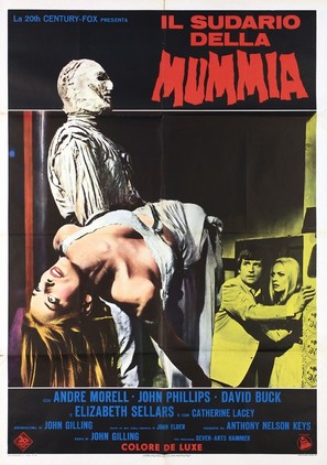 The Mummy&#039;s Shroud - Italian Movie Poster (thumbnail)