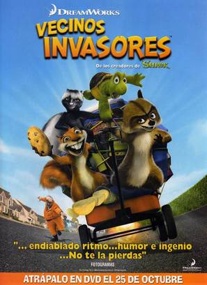 Over the Hedge - Spanish Video release movie poster (thumbnail)