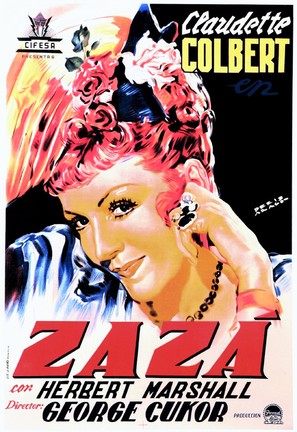 Zaza - Spanish Movie Poster (thumbnail)