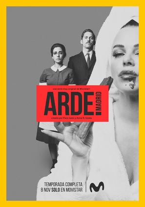 &quot;Arde Madrid&quot; - Spanish Movie Poster (thumbnail)