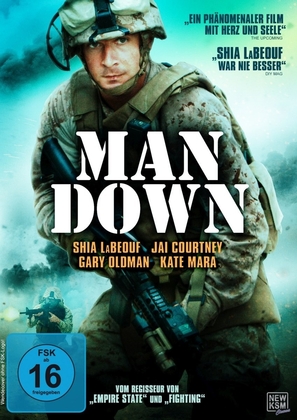 Man Down - German Movie Cover (thumbnail)
