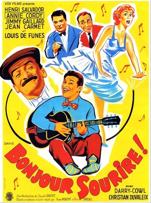 Bonjour sourire! - French Movie Poster (thumbnail)