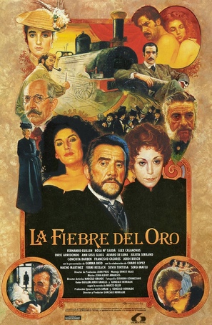 La febre d&#039;Or - Spanish Movie Poster (thumbnail)