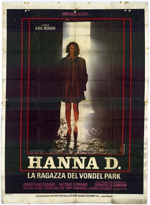Hanna D. - La ragazza del Vondel Park - Italian Movie Poster (thumbnail)