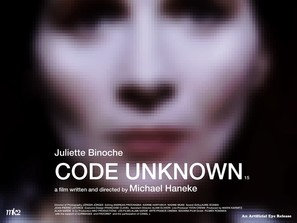 Code inconnu: R&eacute;cit incomplet de divers voyages - British Movie Poster (thumbnail)