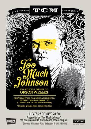 Too Much Johnson - Spanish Movie Poster (thumbnail)