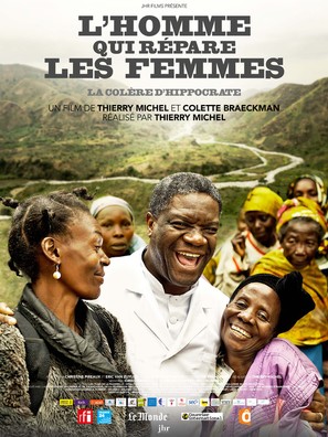 L&#039;homme qui r&eacute;pare les femmes: la col&egrave;re d&#039;Hippocrate - French Movie Poster (thumbnail)