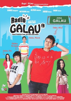 Radio Galau FM - Indonesian Movie Poster (thumbnail)