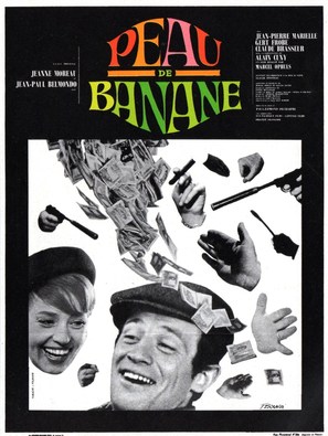 Peau de banane - French Movie Poster (thumbnail)