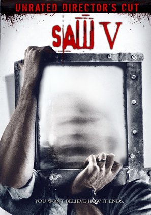 Saw V - DVD movie cover (thumbnail)