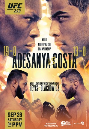 UFC 253: Adesanya vs. Costa - Movie Poster (thumbnail)