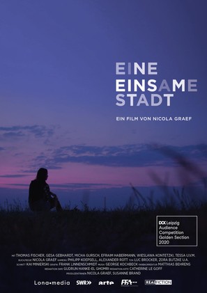 Eine einsame Stadt - German Movie Poster (thumbnail)