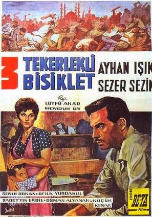 &Uuml;&ccedil; tekerlekli bisiklet - Turkish Movie Poster (thumbnail)