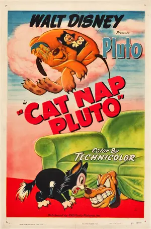 Cat Nap Pluto Poster