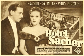 Hotel Sacher - German poster (thumbnail)