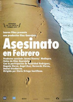 Asesinato en febrero - Spanish Movie Poster (thumbnail)