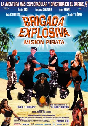 Brigada explosiva: Misi&oacute;n pirata - Uruguayan poster (thumbnail)