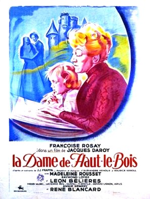 La Dame de Haut-le-Bois - French Movie Poster (thumbnail)