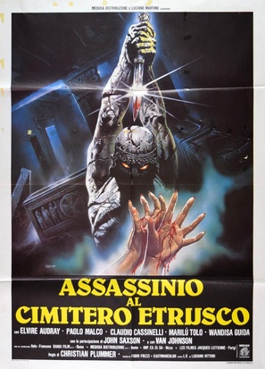 Assassinio al cimitero etrusco - Italian Movie Poster (thumbnail)