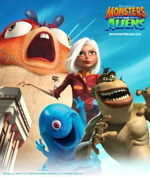 Monsters vs. Aliens - poster (thumbnail)