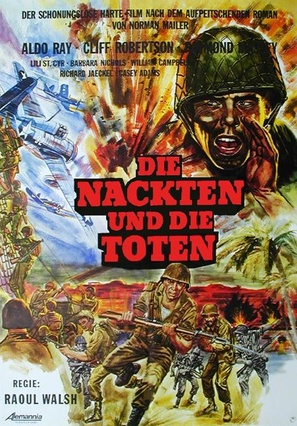 The Naked and the Dead - German Re-release movie poster (thumbnail)