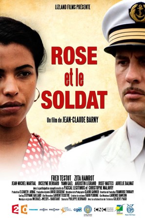 Rose et le soldat - French Movie Poster (thumbnail)