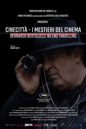 Cinecitt&agrave; - I mestieri del cinema Bernardo Bertolucci: No End Travelling - Italian Movie Poster (thumbnail)