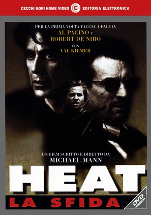 Heat - Italian DVD movie cover (thumbnail)