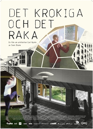 Det krokiga och det raka - en film om arkitekten Carl Nyr&eacute;n - Swedish Movie Poster (thumbnail)