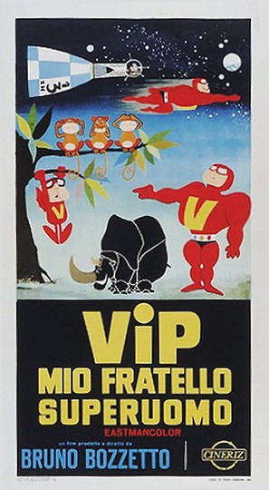 The SuperVips - Italian Theatrical movie poster (thumbnail)