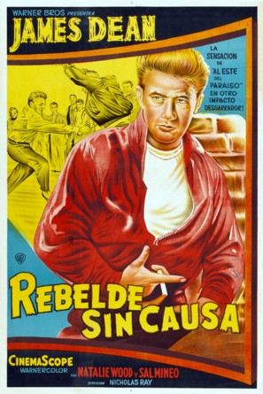 Rebel Without a Cause - Argentinian Movie Poster (thumbnail)