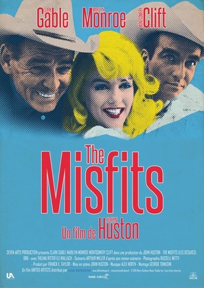 The Misfits - French Movie Poster (thumbnail)