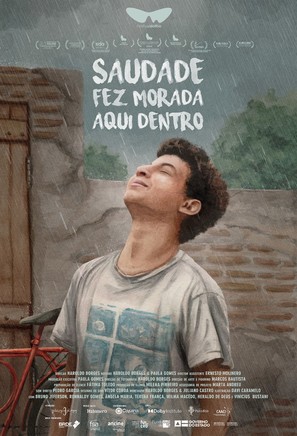 Saudade fez morada aqui dentro - Brazilian Movie Poster (thumbnail)