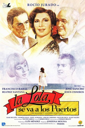 La Lola se va a los puertos - Spanish Movie Poster (thumbnail)