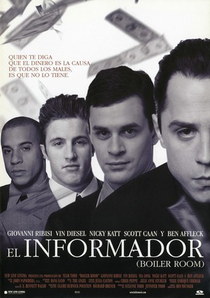 Boiler Room - Spanish Movie Poster (thumbnail)