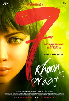 Saat Khoon Maaf - Indian Movie Poster (thumbnail)