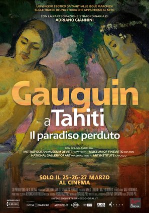Gauguin a Tahiti. Il paradiso perduto - Italian Movie Poster (thumbnail)